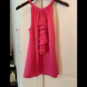 Lilly Pulitzer Silk ruffle